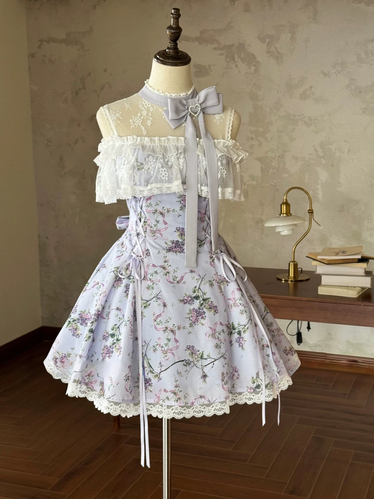 A Line Flora Homecoming Dress Short Birthday Dress L168