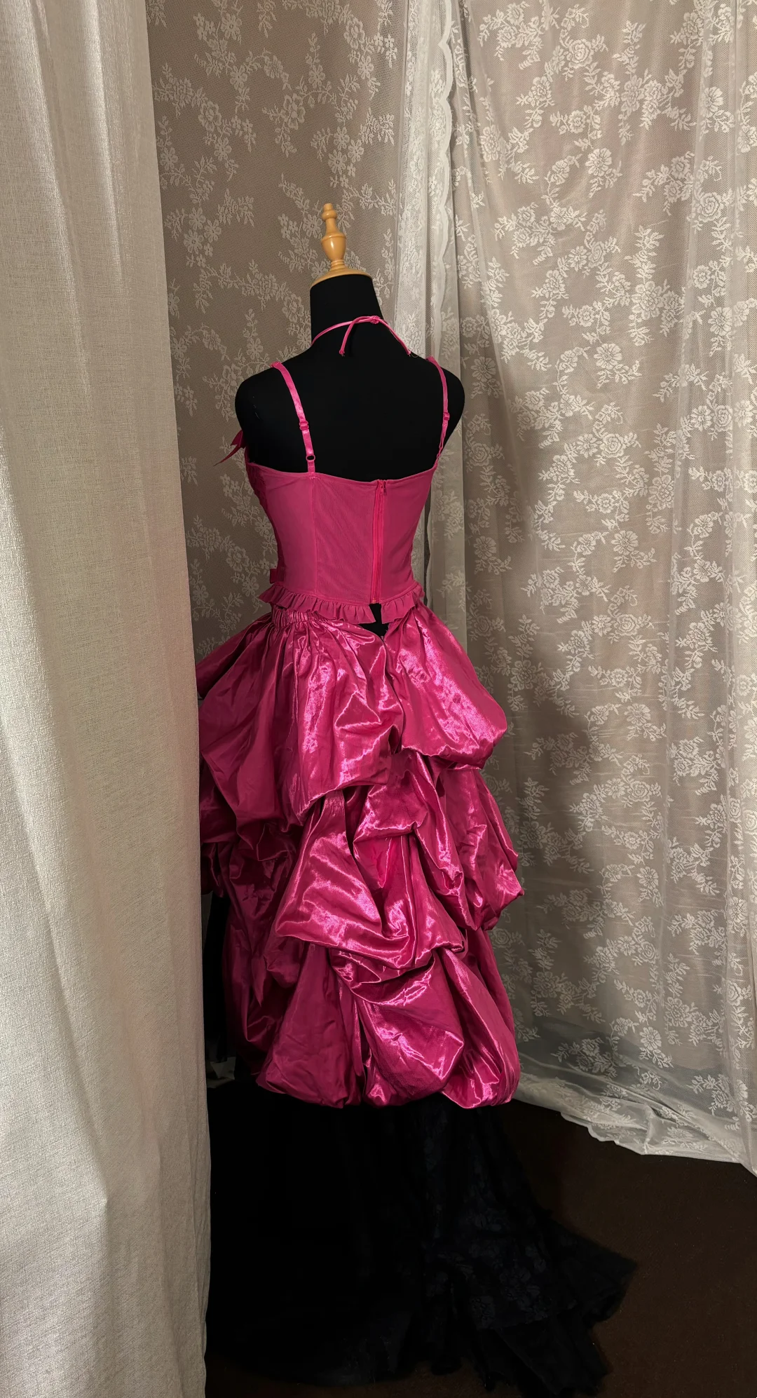 Hot Pink Vintage Formal Prom Dress A Line Birthday Dress P1129