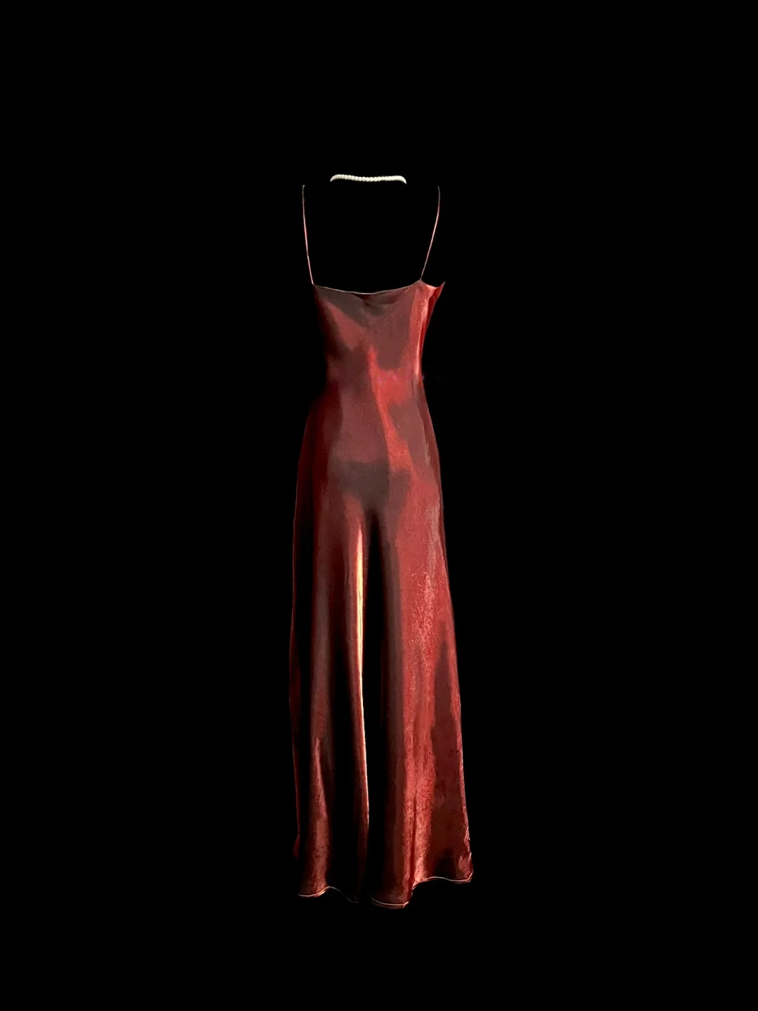 Burgundy Sheath Prom Dress Formal Party Maxi Dress Evening Dress P104