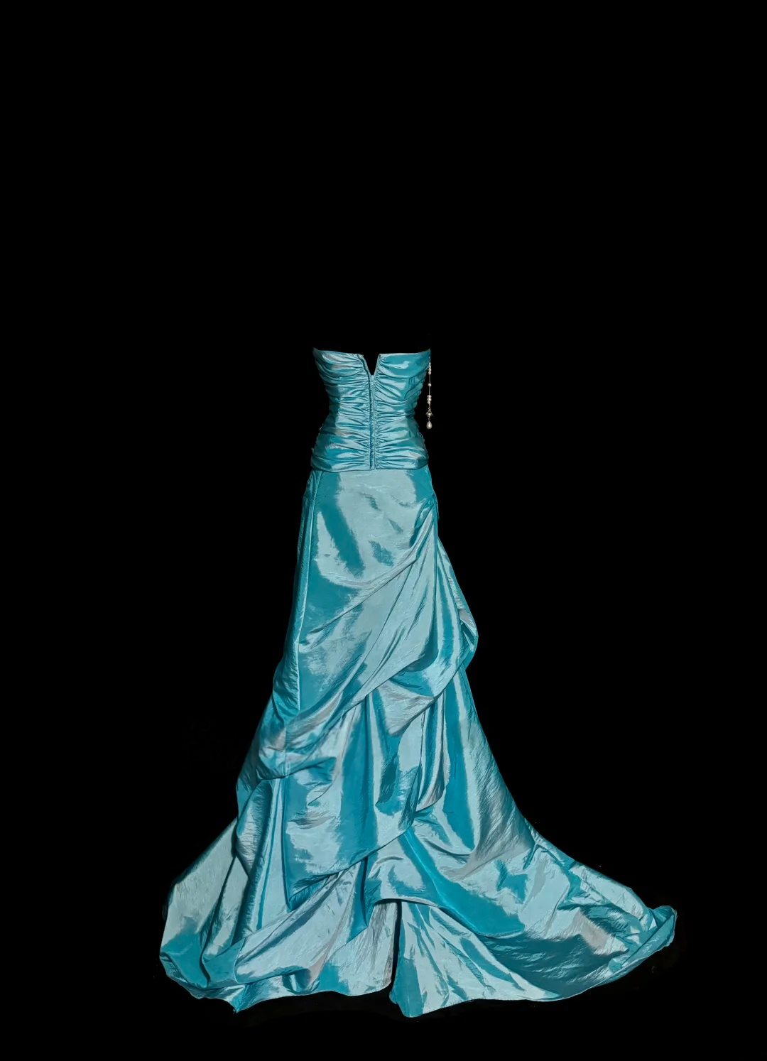 Sweetheart Blue A Line Prom Dress Formal Party Dress Evening Dress P127