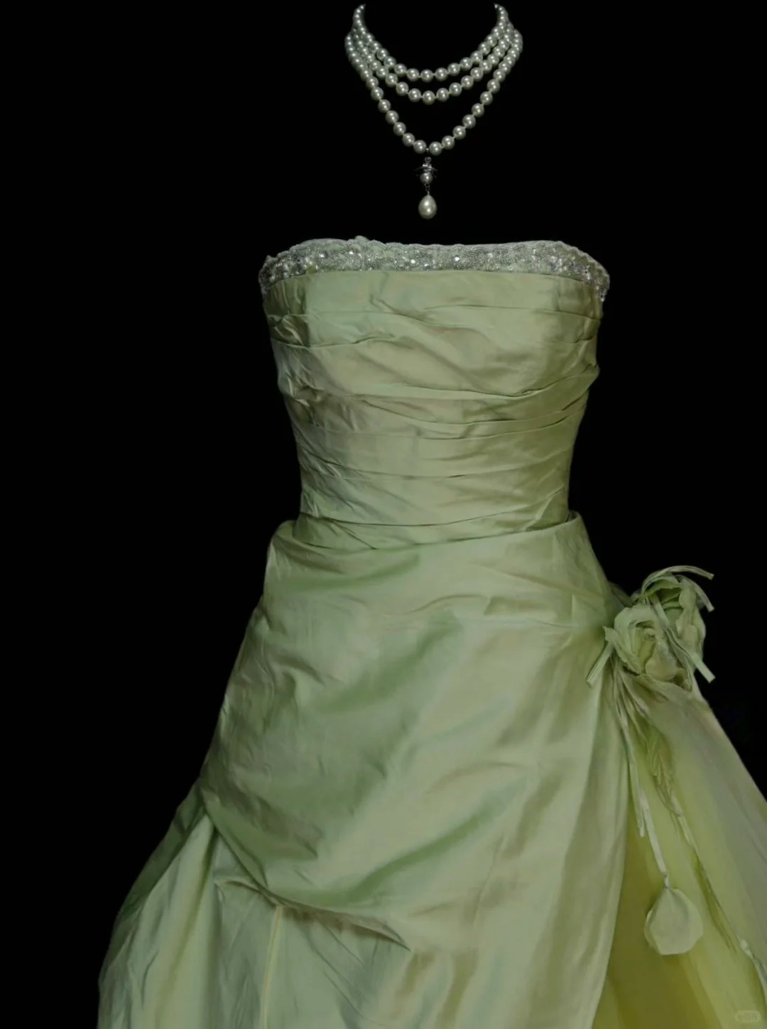 Ball Gown Green Tulle Prom Dress Sweet 16 Birthday Dress P236