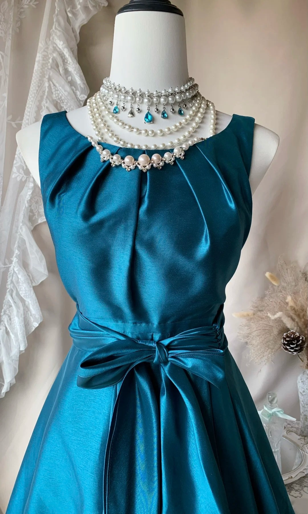 Sleeveless A Line Teal Short Homecoming Dress P1704