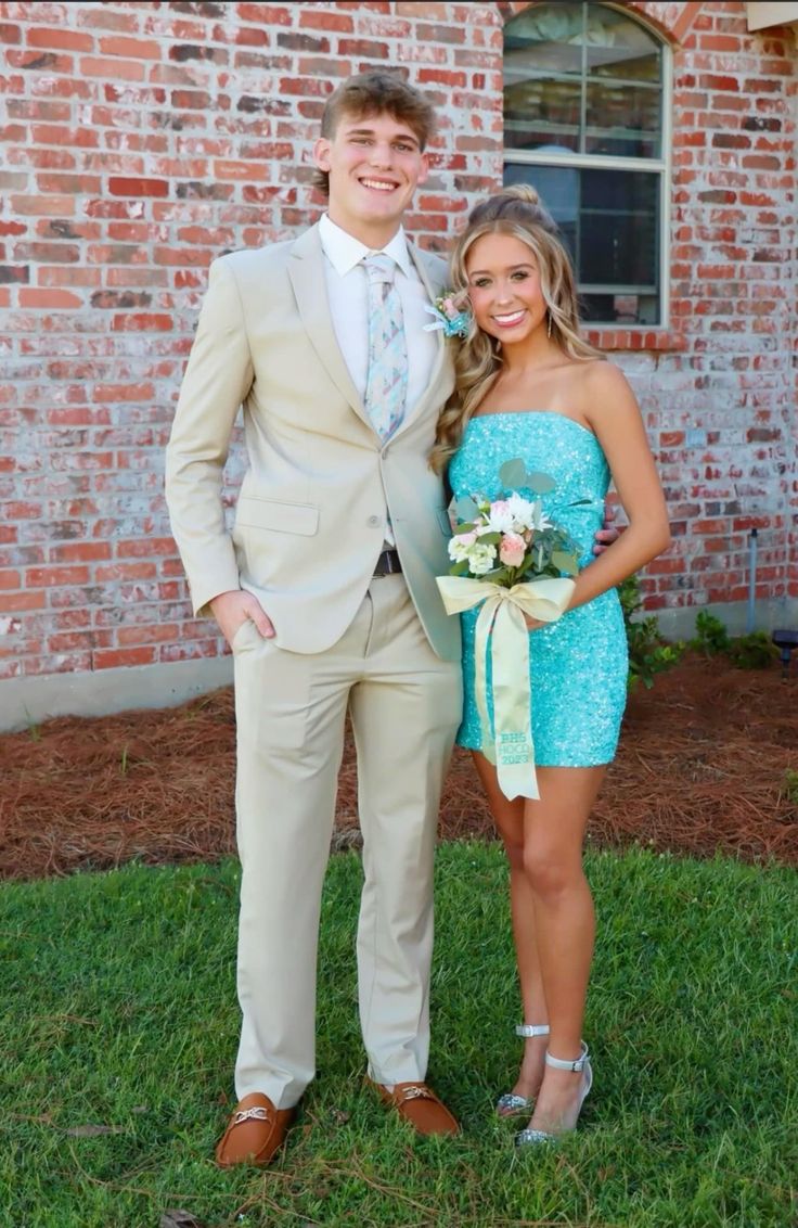Strapless Blue Sequins Sheath Homecoming Dress P2332