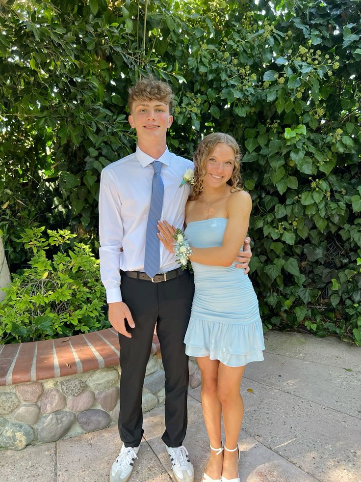 Strapless Sheath Blue Homecoming Dress Ruffled Party Dress P2013