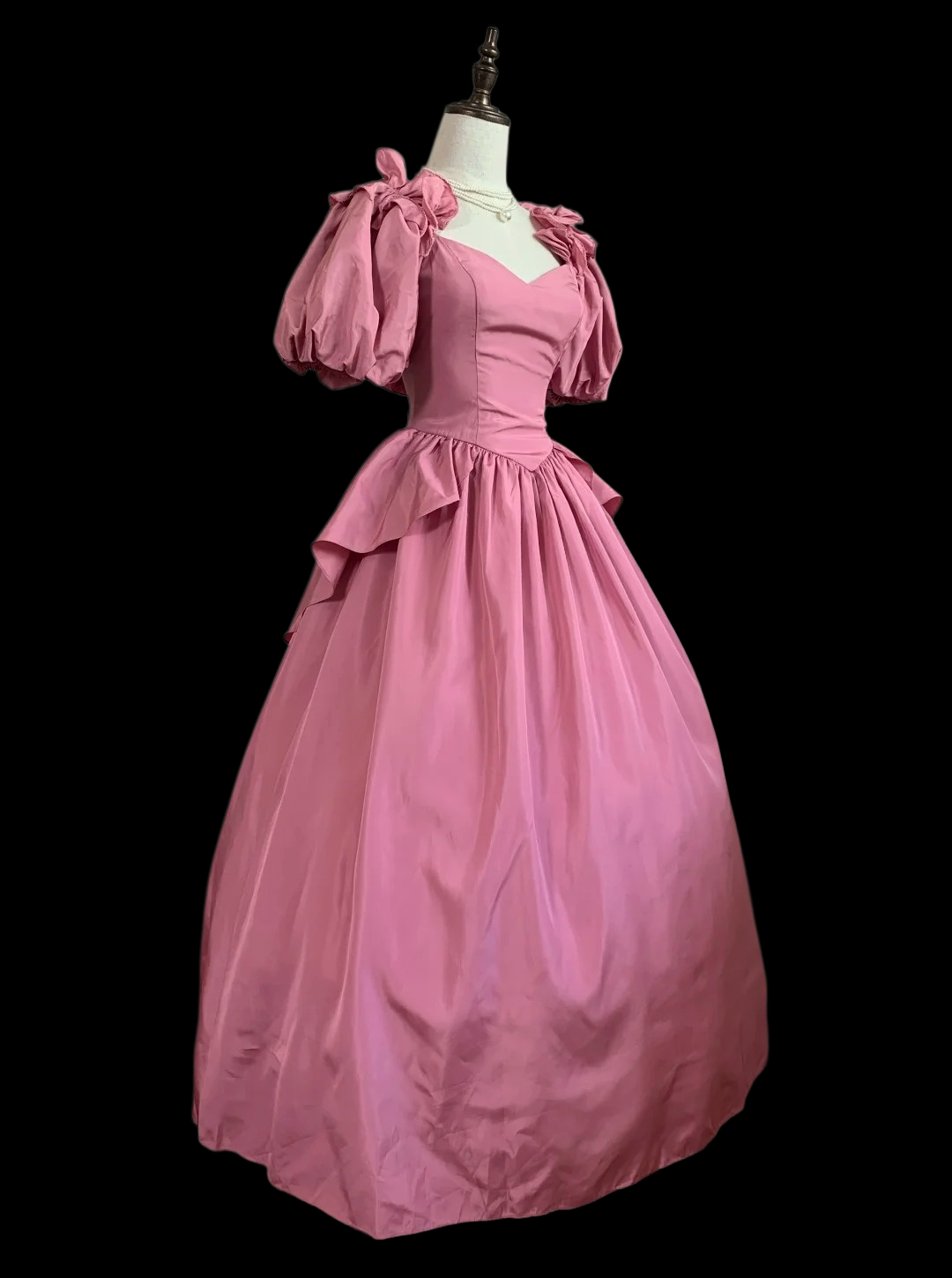 A Line Pink Birthday Dress Sweet Princess Prom Dress  P1790