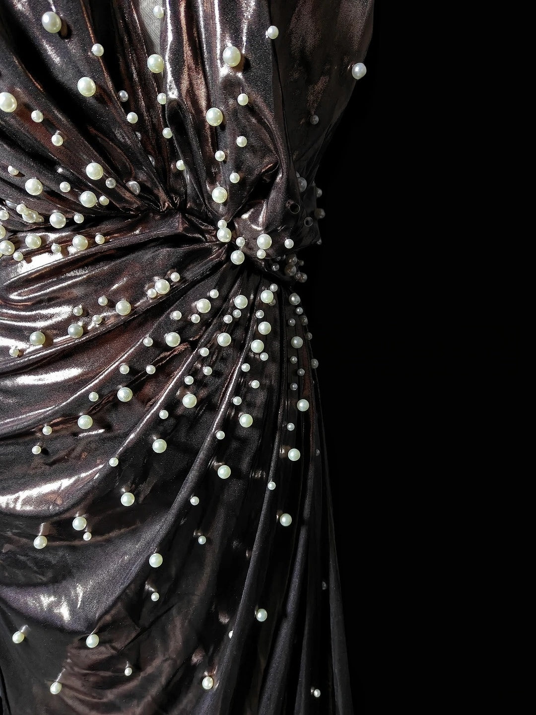 Beaded V Neck Formal Prom Dress Mermaid Evening Gown  P1821