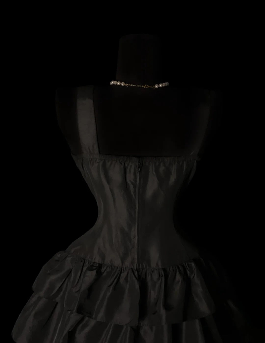 Elegant Black Layered Birthday Dress A Line Homecoming Dress  P1675