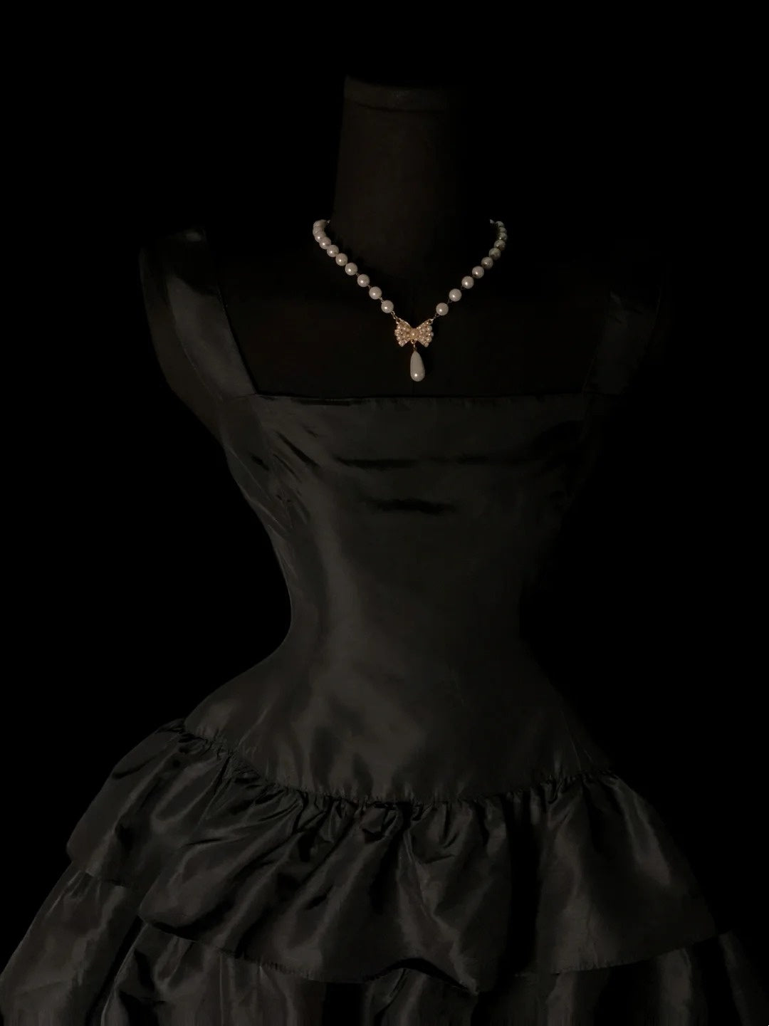 Elegant Black Layered Birthday Dress A Line Homecoming Dress  P1675