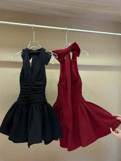 Halter A Line Birthday Dress Short Homecoming Dress  P1413