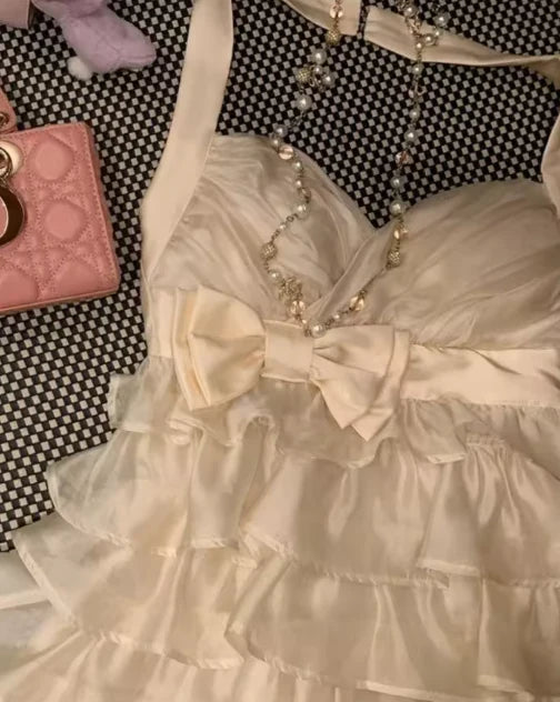 Halter Layered Homecoming Dress Short Birthday Dress  P1351