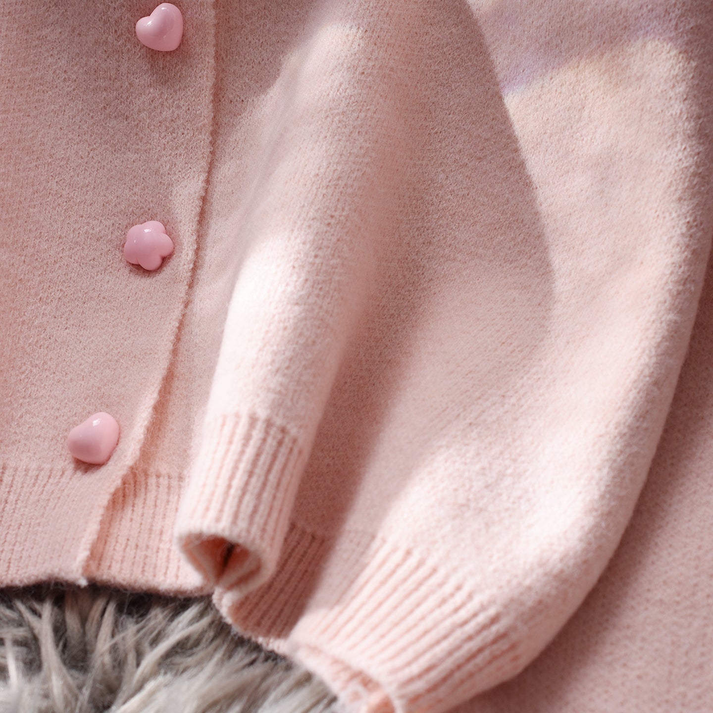 Women's Loose Lace Doll Collar Sweater Coat  Sweet Knitted Top for Autumn L16