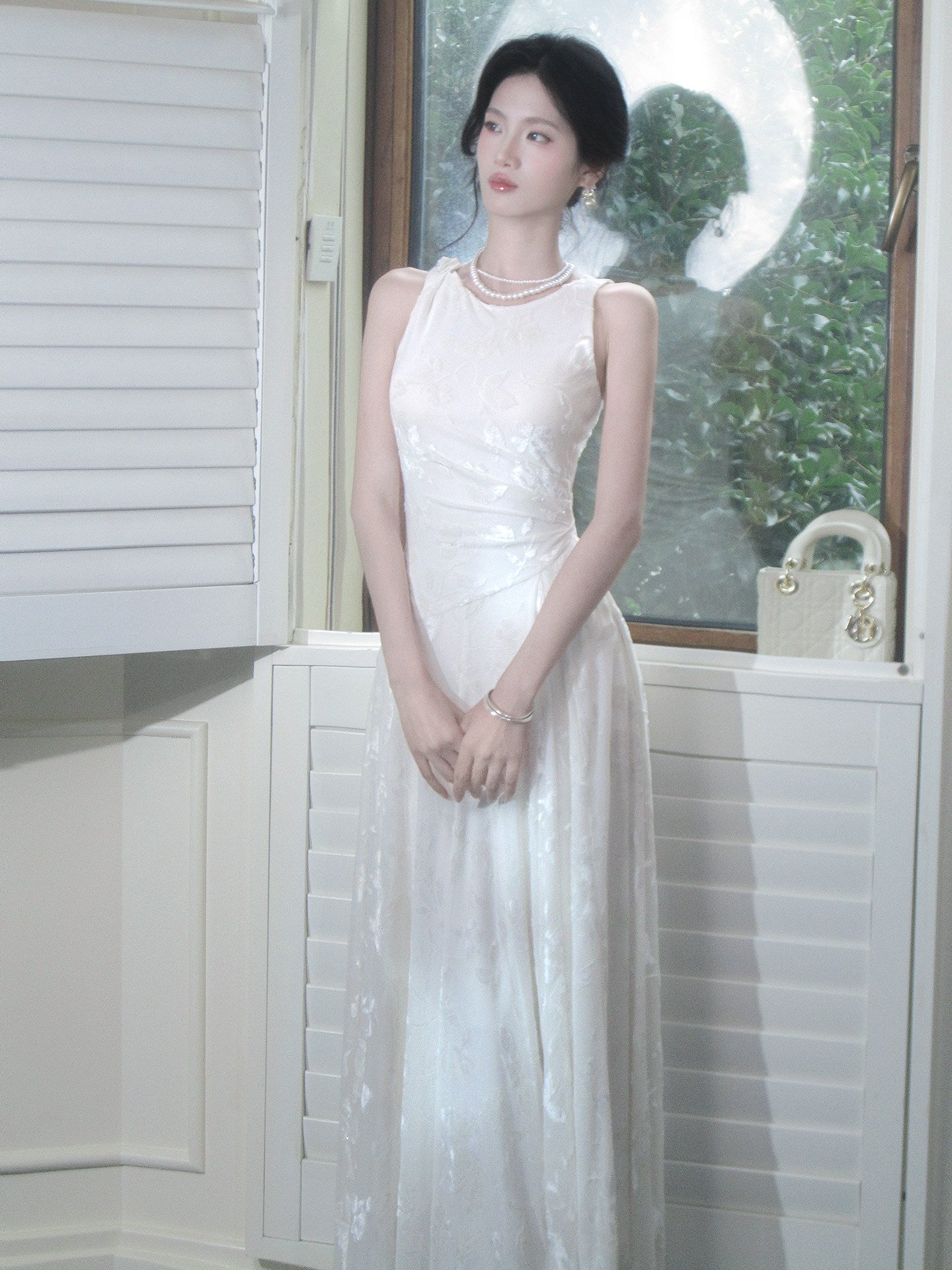 Elegant Sleeveless Formal Party Dress Birthday Dress Evening Dress  L32