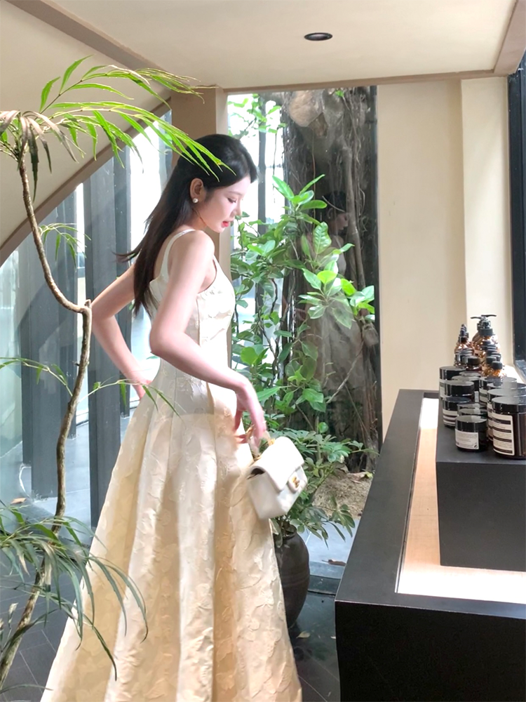 Square Neck A Line Prom Dress Butterfly Formal Party Dress Birthday Dress  L34