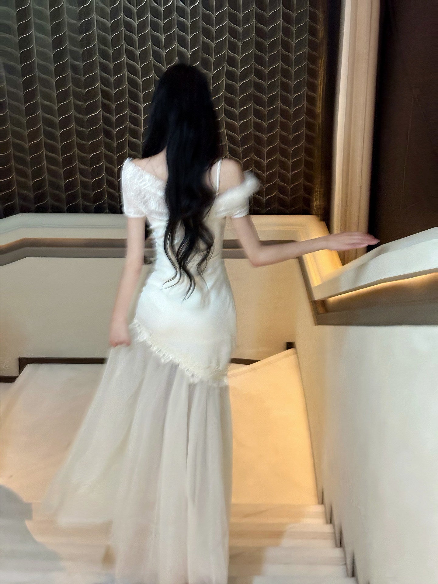 Off The Shoulder Fairy Birthday Dress Sheath Prom Dress  L35