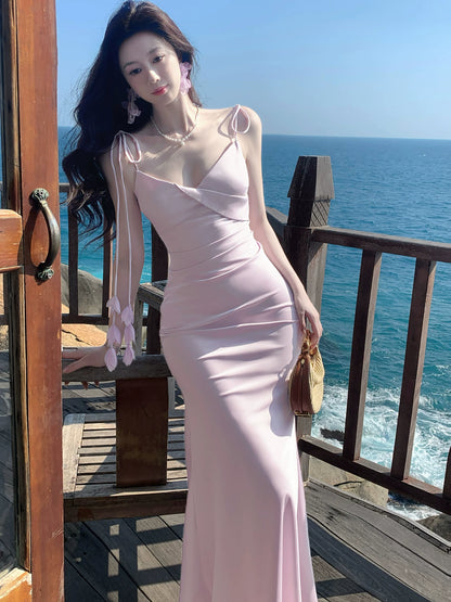 Lavender Sheath Formal Prom Dress Evening Dress  P1527
