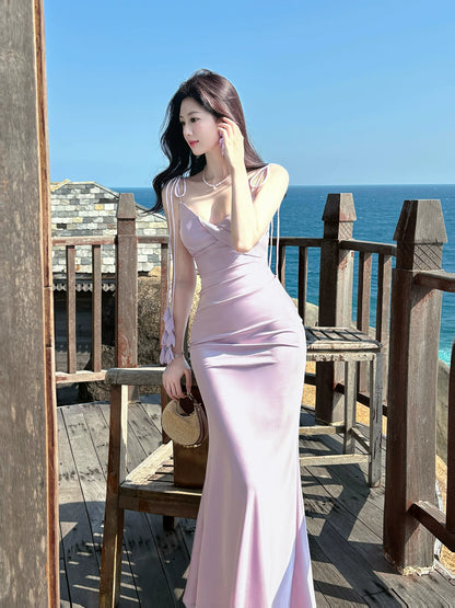 Lavender Sheath Formal Prom Dress Evening Dress  P1527