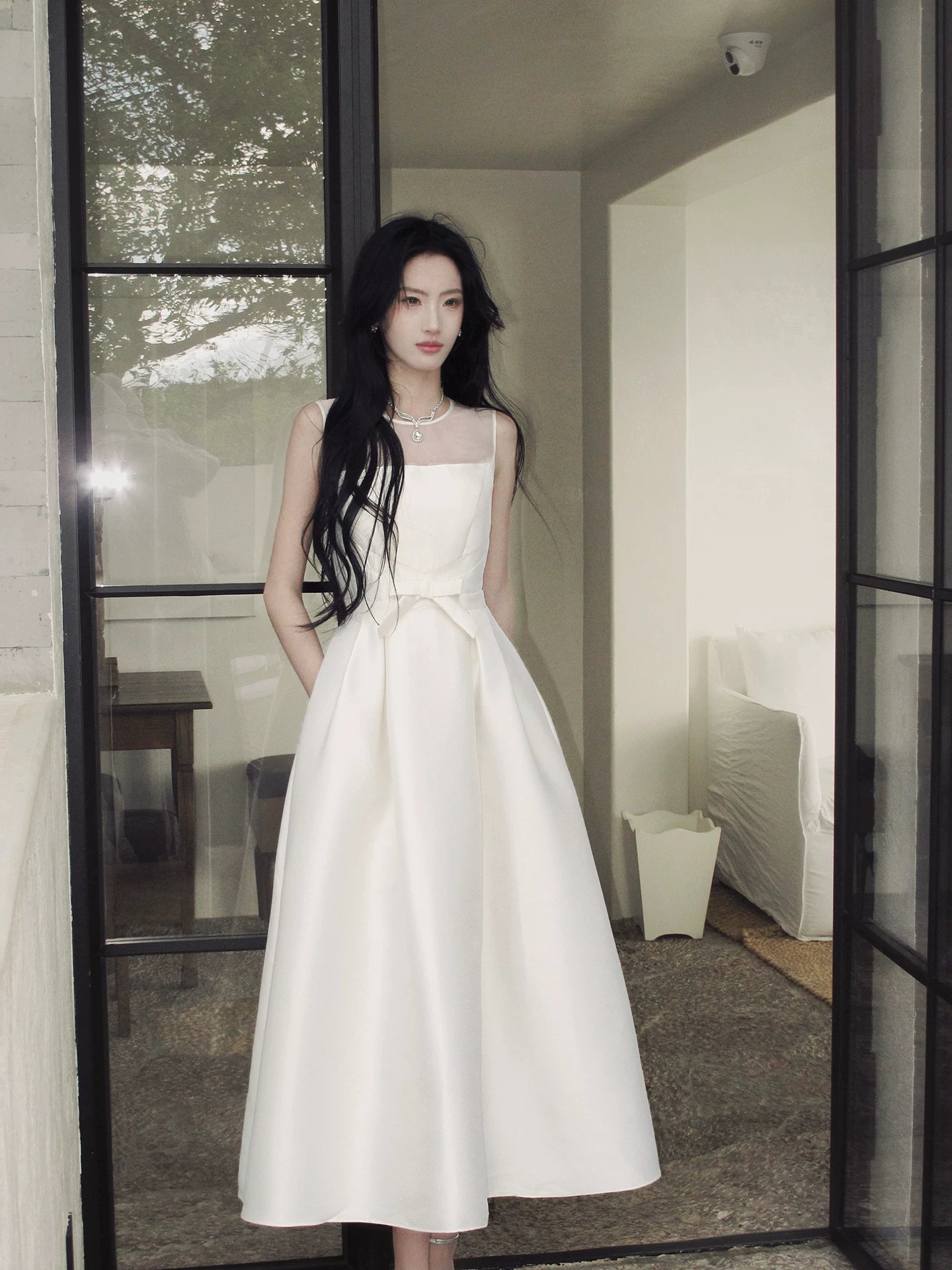 Modest A Line Round Neck Birthday Dress  P1656