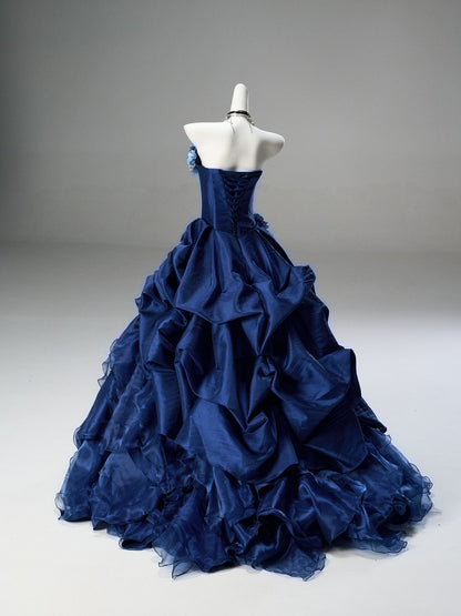 Navy Blue Ball Gown Quinceanera Dresses Sweet 16  Birthday Gown   P1184