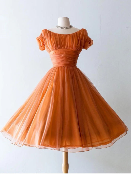 Off The Shoulder A Line Homecoming Dress Short Party Dress  P1683