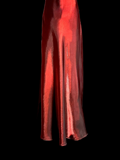 Burgundy Sheath Prom Dress Formal Party Maxi Dress Evening Dress  P104