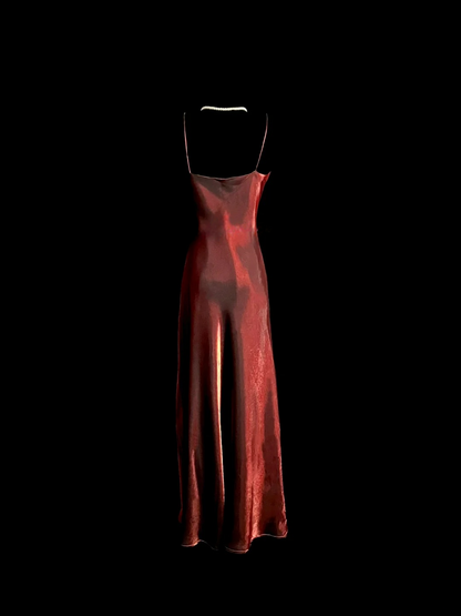 Burgundy Sheath Prom Dress Formal Party Maxi Dress Evening Dress  P104