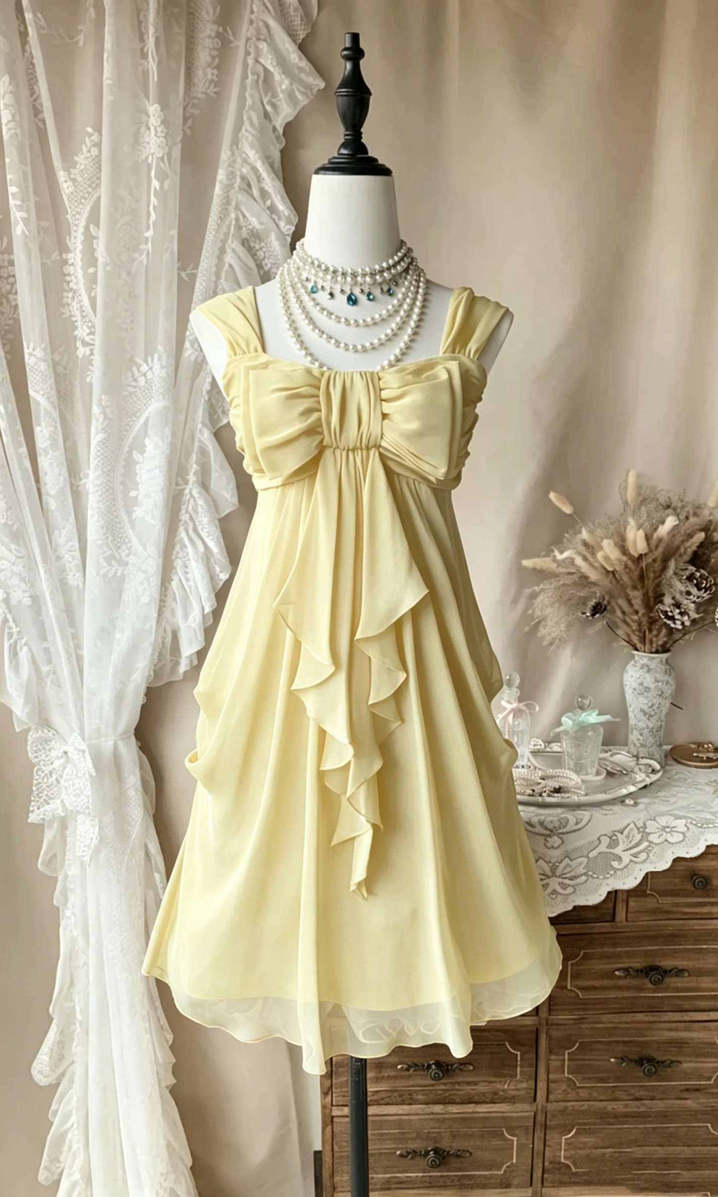 Navy Blue A Line Ruffled Chiffon Short Homecoming Dress  P1094
