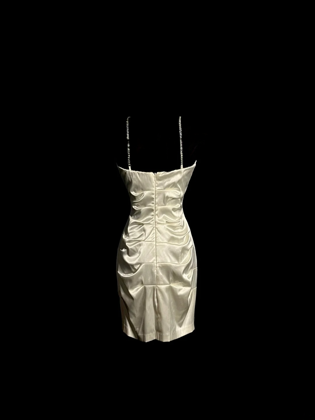 Sheath Satin Short Dress Birthday Outfit Dress  P115