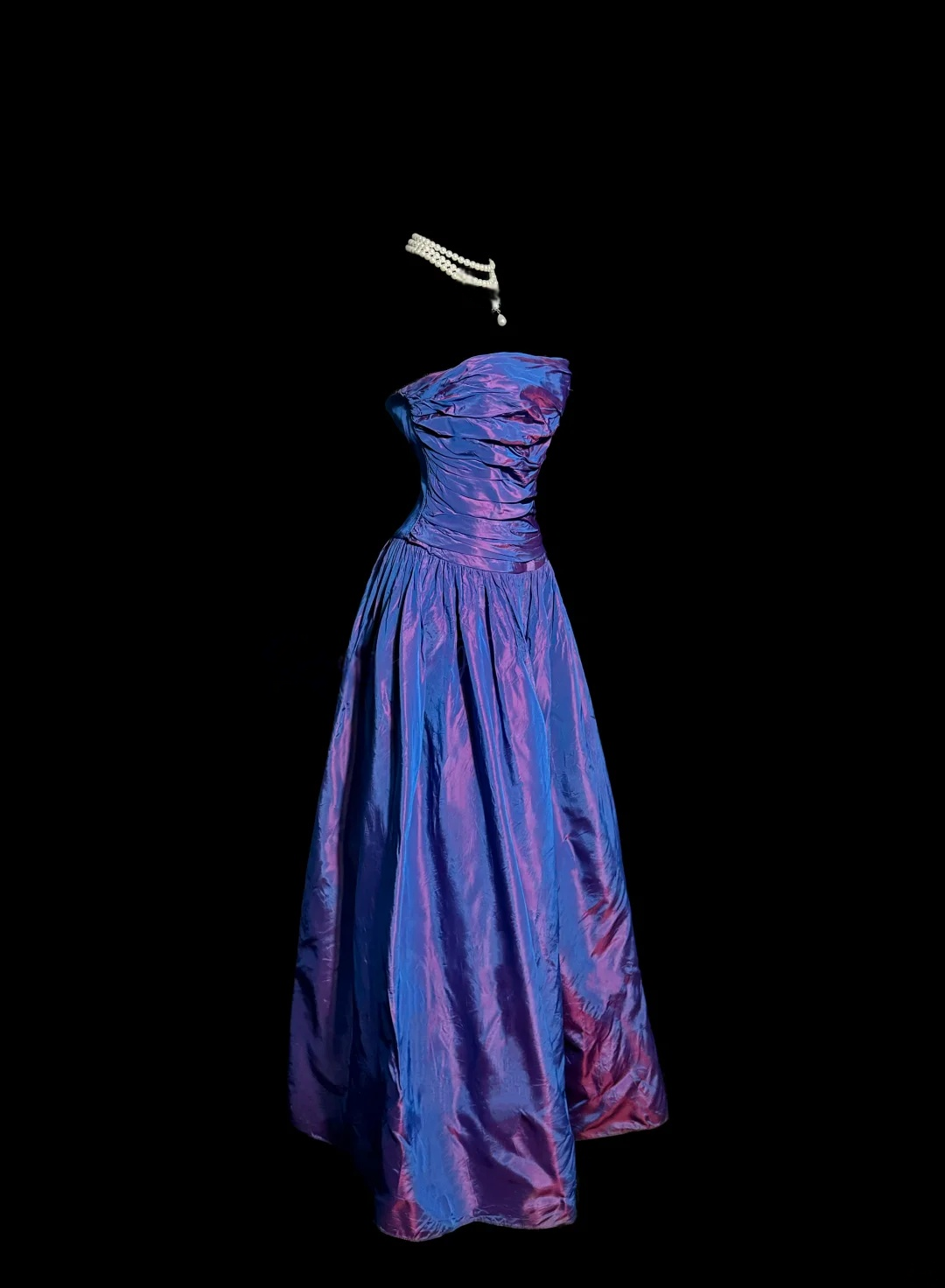 Strapless A Line Purple Prom Dress Formal Party Dress  Evening Dress  P126