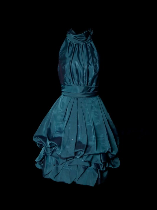 Halter A Line Short Prom Dress Formal Party Dress Evening Dress  P151