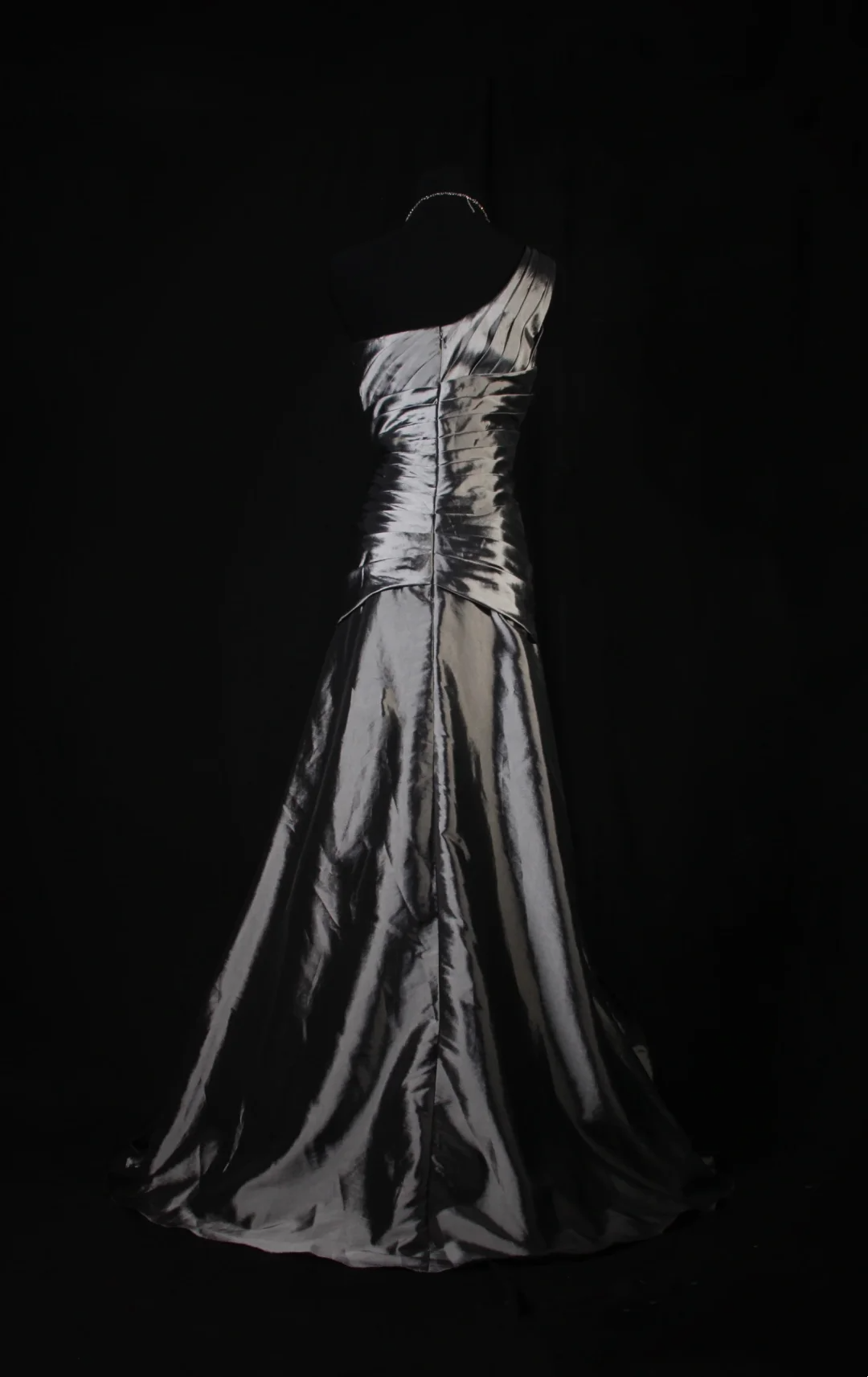 One Shoulder Gary Mermaid Prom Dress Beaded Formal Evening Dress  P171