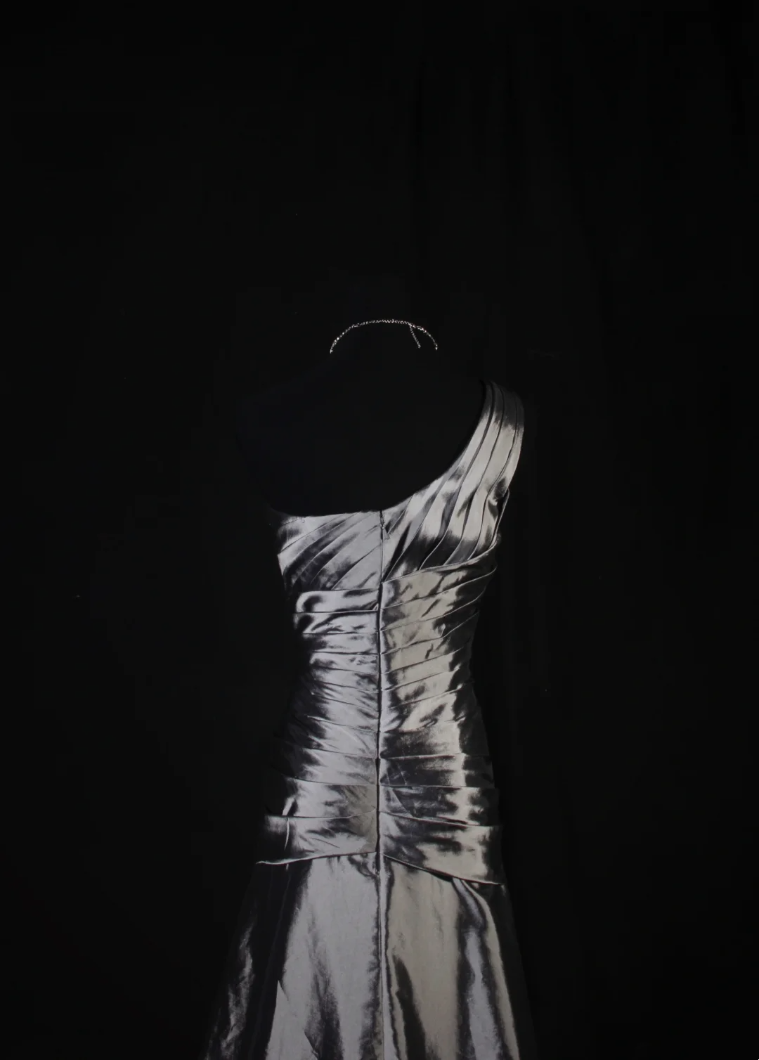 One Shoulder Gary Mermaid Prom Dress Beaded Formal Evening Dress  P171