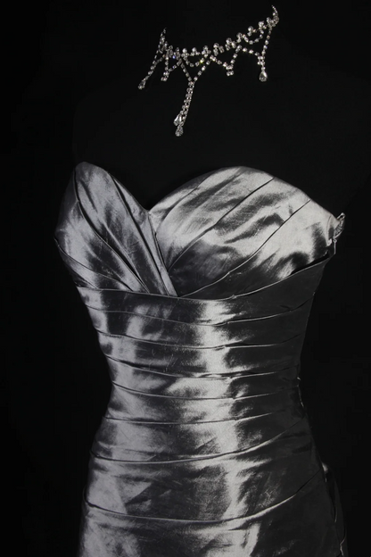 Sweetheart Dark Gray Prom Dress Formal Party Dress Evening Dress  P178