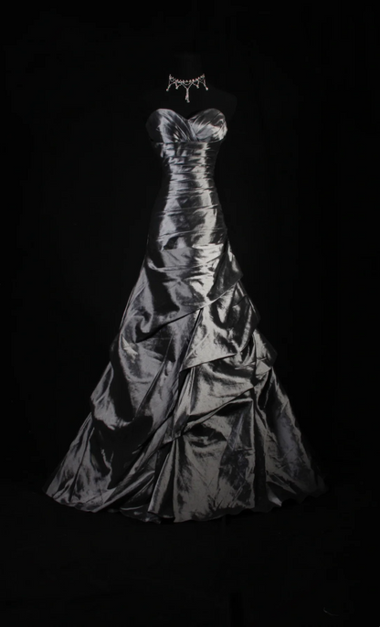 Sweetheart Dark Gray Prom Dress Formal Party Dress Evening Dress  P178