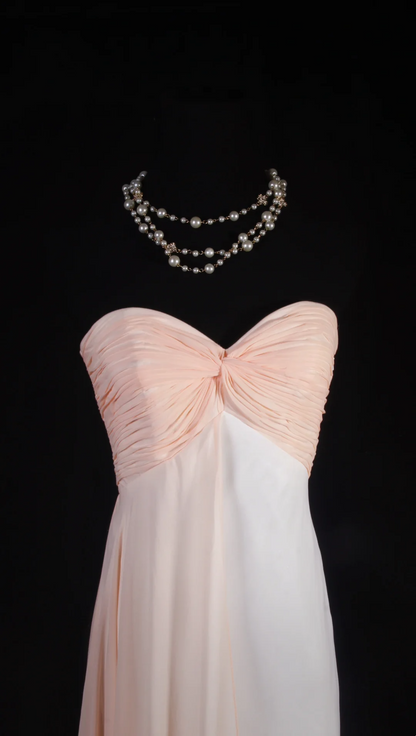 Sweetheart Chiffon Bridesmaid Dresses Formal Party Dress Wedding Guest Dress  P183