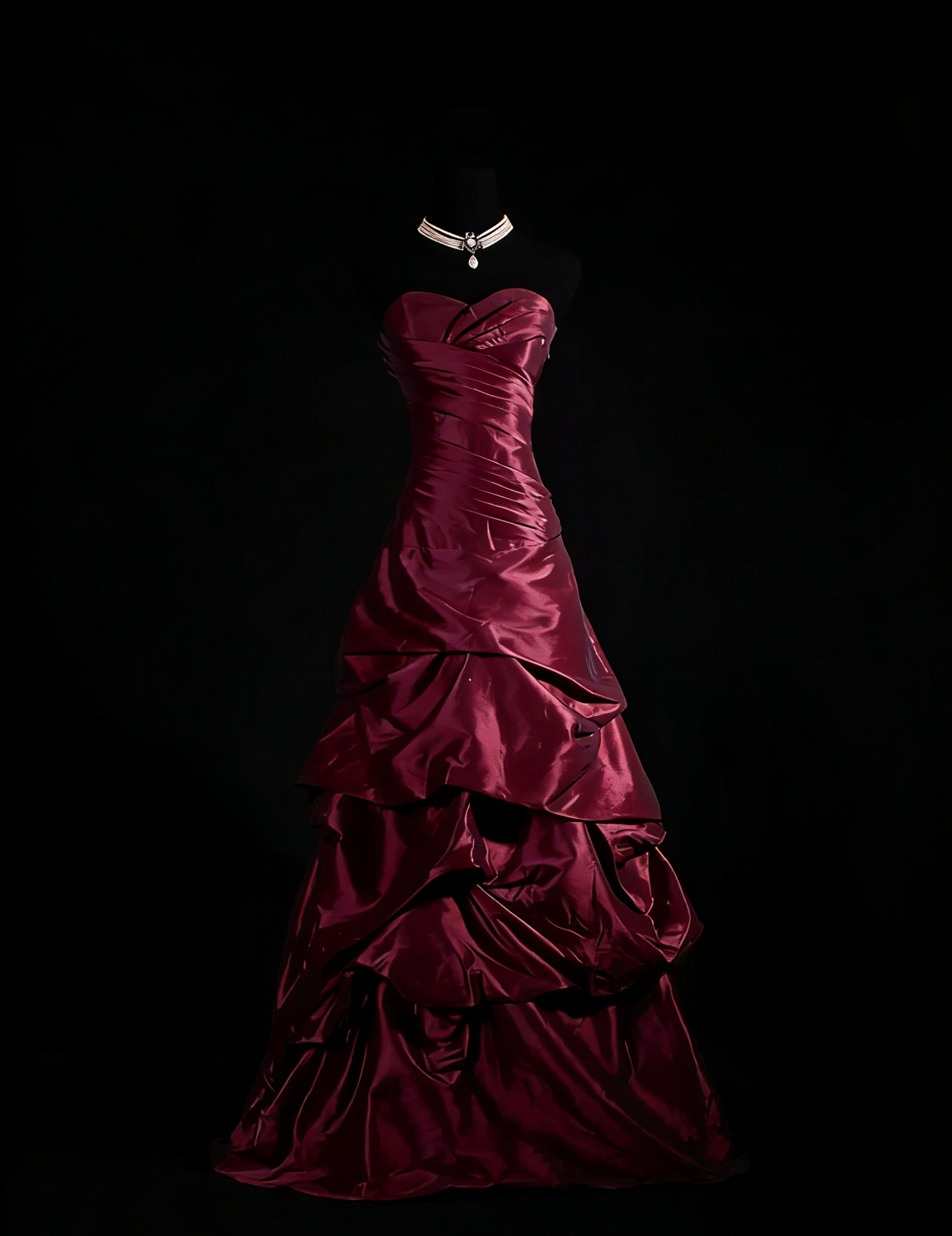 Sweetheart Purple Prom Dresses Taffeta Evening Party Dress  P190