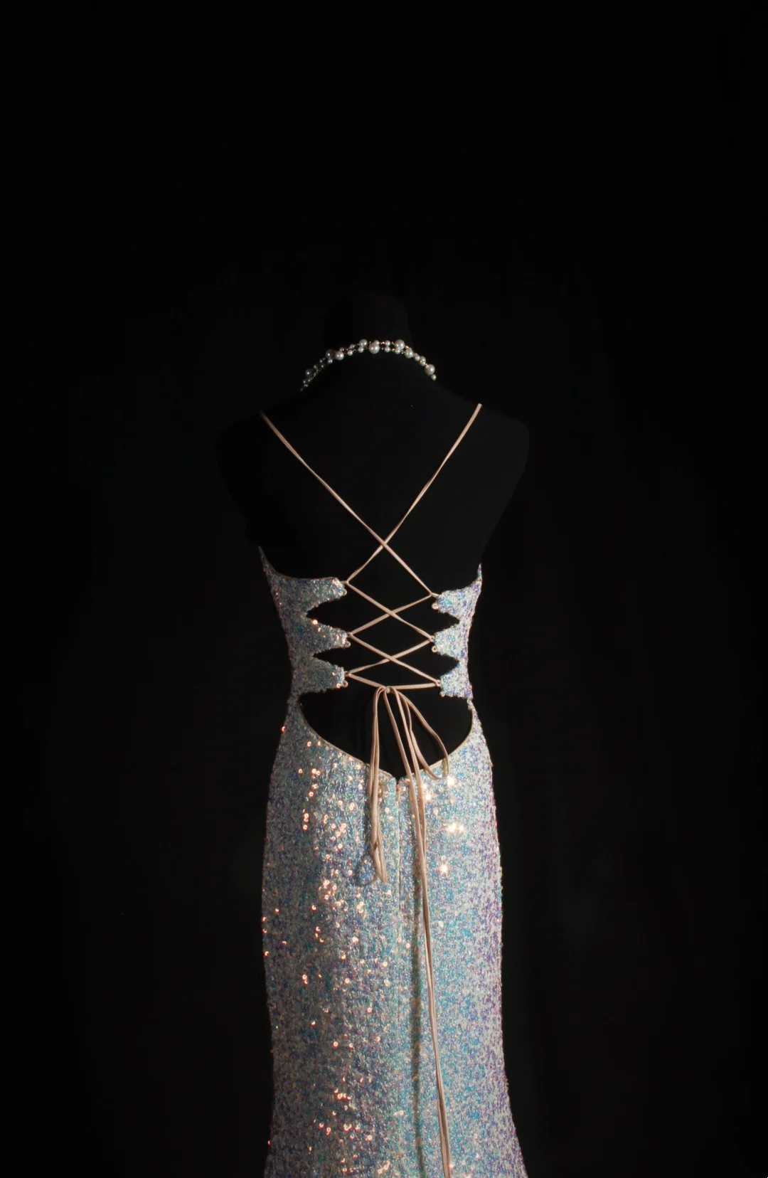 Sequin Mermaid Formal Prom Dress Sparkling Evening Dress  P200