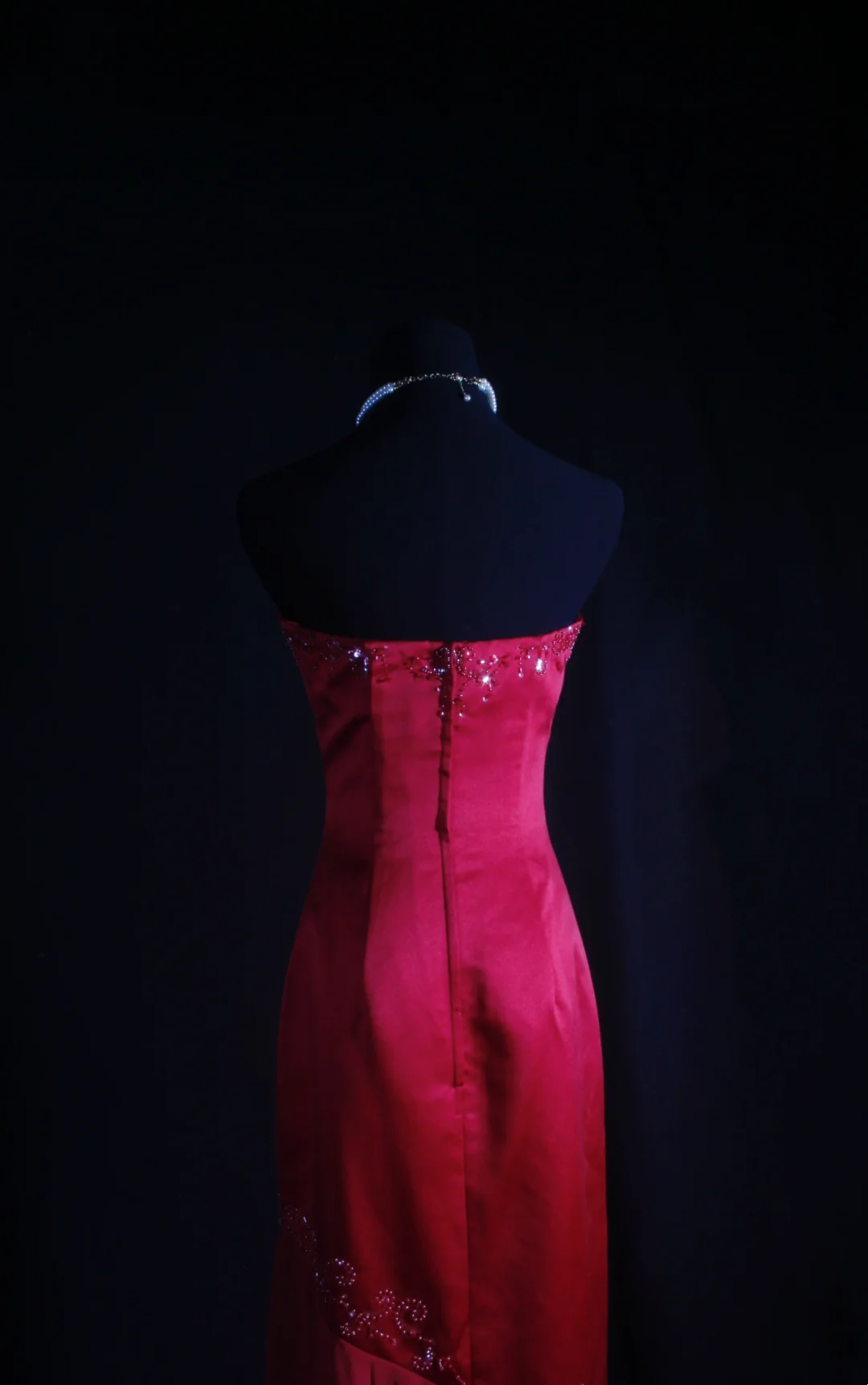 Red Sheath Beaded Prom Dress Formal Party Dress Evening Dress  P201