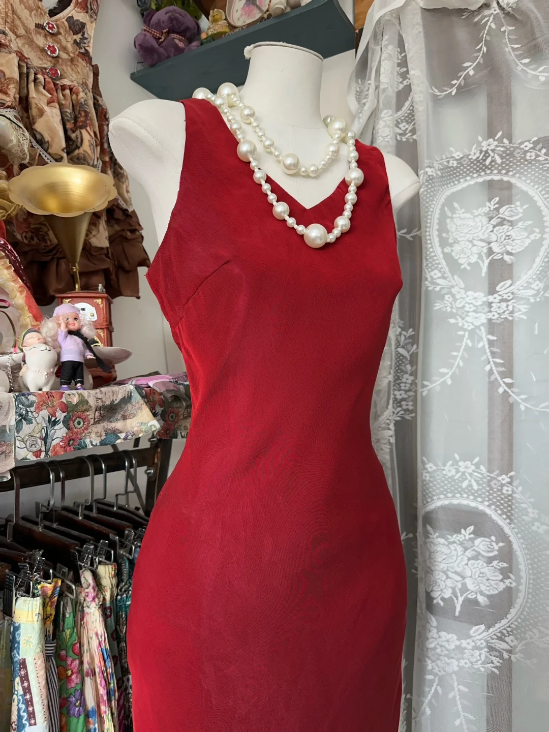 Burgundy Mermaid Long Prom Dress Sleeveless Evening Dress  P407