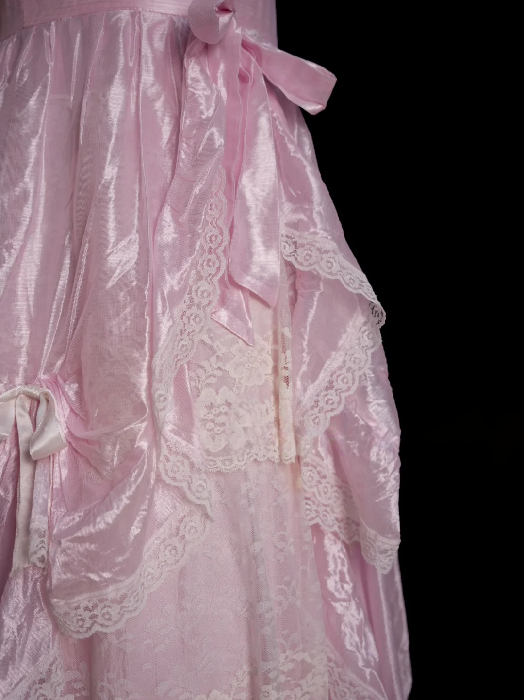 A Line Pink Sweet Princess Dress Lace Birthday Dress For Teens  P497