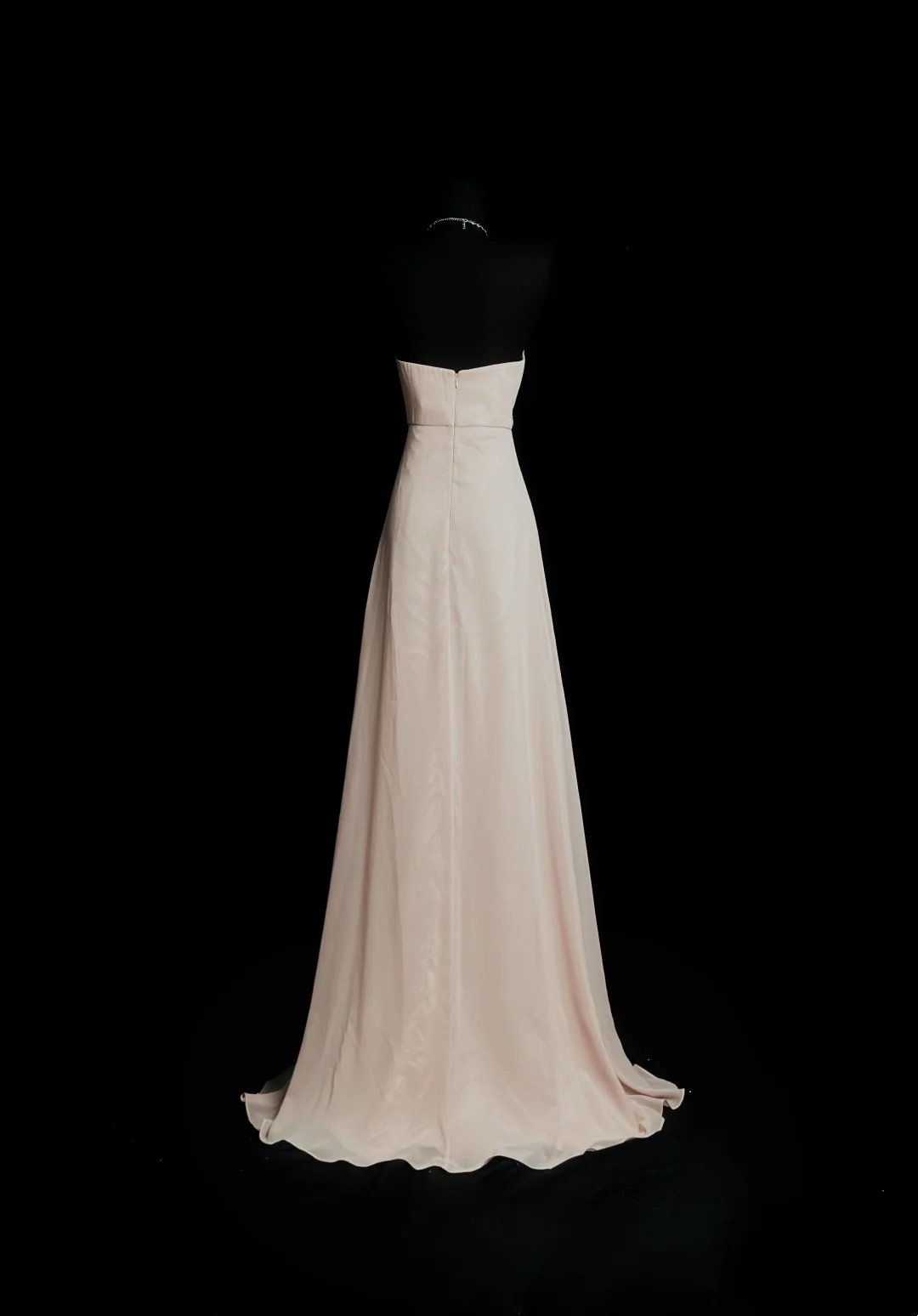 Strapless Chiffon Wedding Guest Dress Formal Prom Dress  P535
