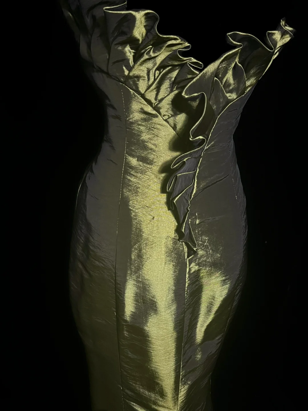 Green Sheath Simple Prom Dress Formal Party Dress Evening Dress  P59