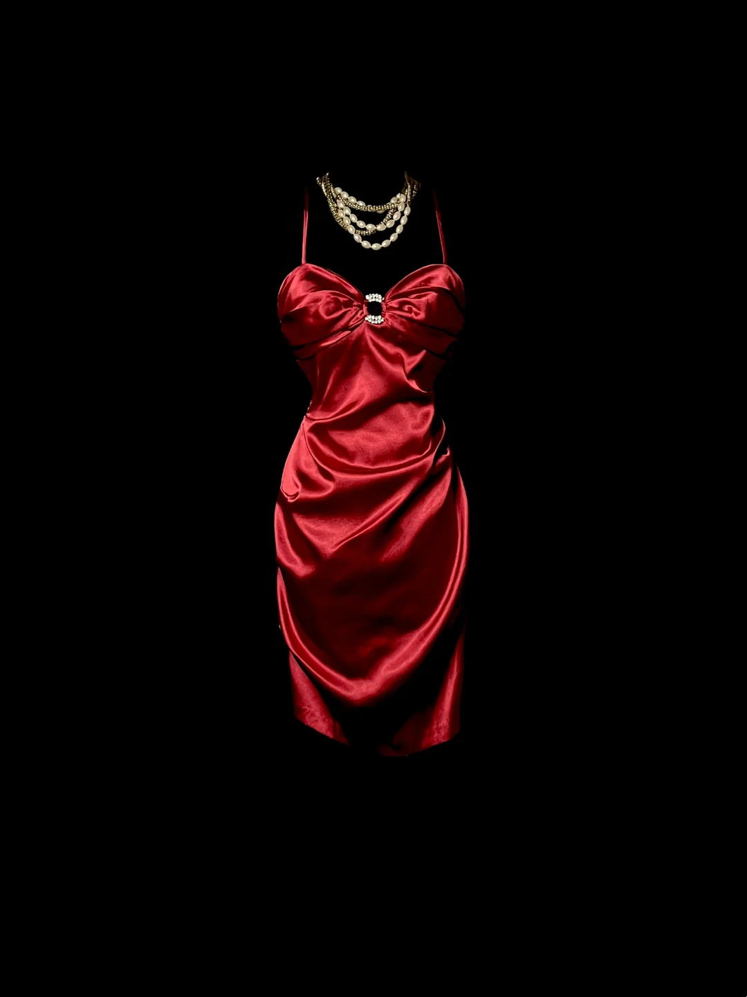 Backless Sheath Red Short Dress Satin Homecoming Dress  P72