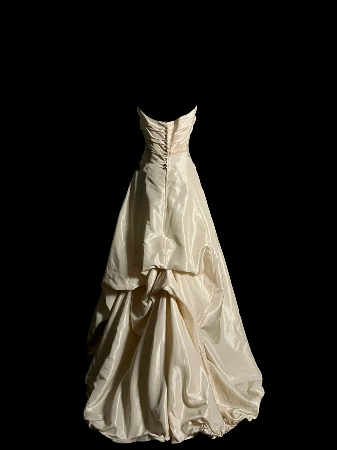Strapless Beige A Line Prom Dress Formal Party Dress Birthday Dress  P95