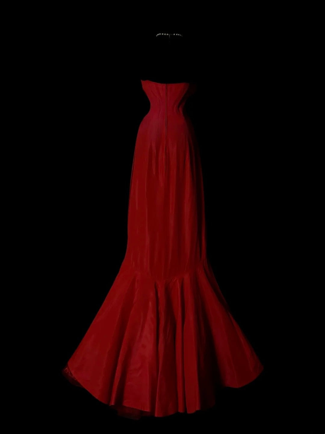 Red Mermaid Formal Prom Dress Sexy Evening Gown  P1680