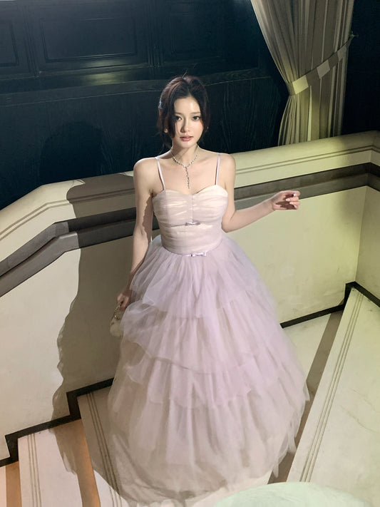 Pink Satin Sheath Prom Dress  Formal Date Night Outfit   P679