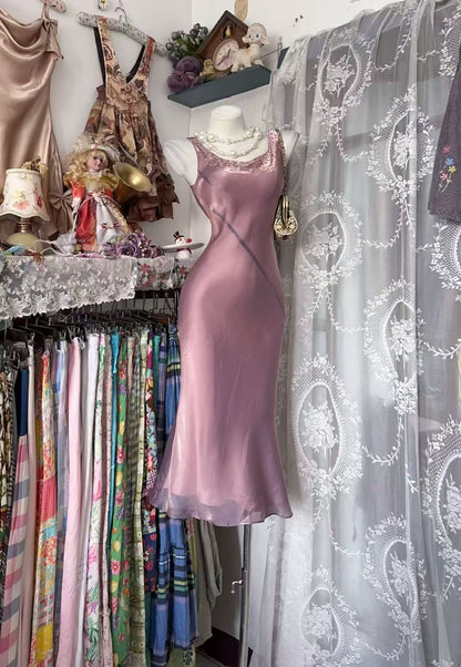 Sleeveless Modest Mermaid Evening Dress Formal Dress  P2049