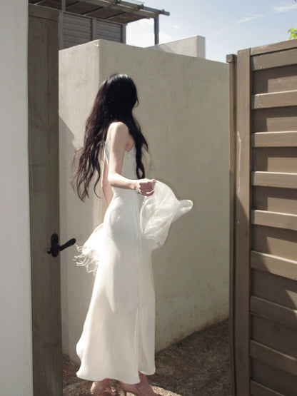 Spaghetti Strap V Neck  Formal Dress Elegant Evening Dress  P1548