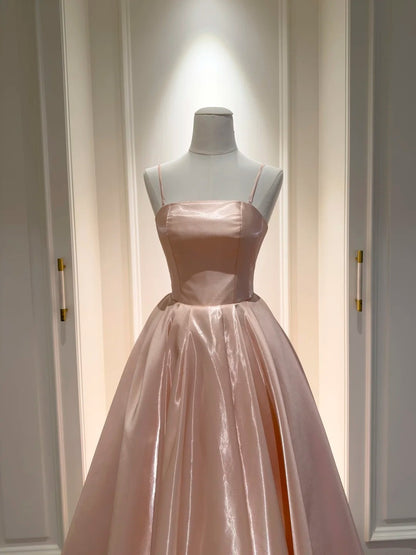 Spaghetti Straps A Line Formal Prom Dress Birthday Dress   P1786