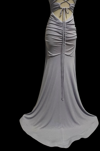 Sparkle Lilac Mermaid Prom Dress Sexy Formal Evening Dress  P1052