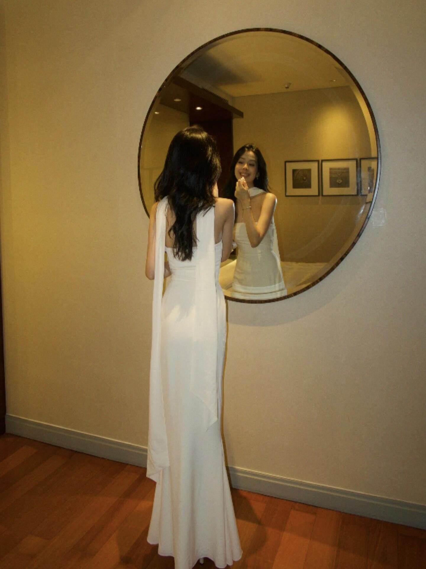 Strapless Elegant Birthday Outfit Sheath Wedding Dress for Bridal  P766